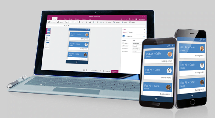 Ecran PowerApps